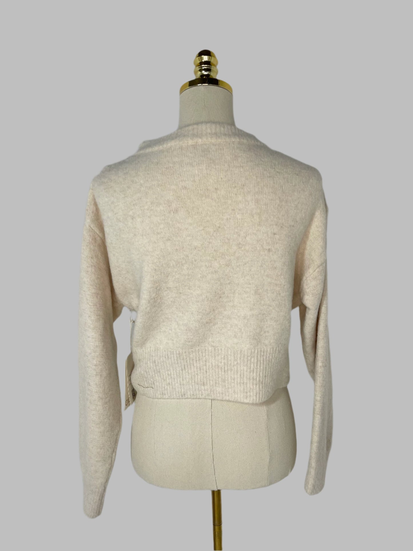 Soft Apricot Dream Sweater