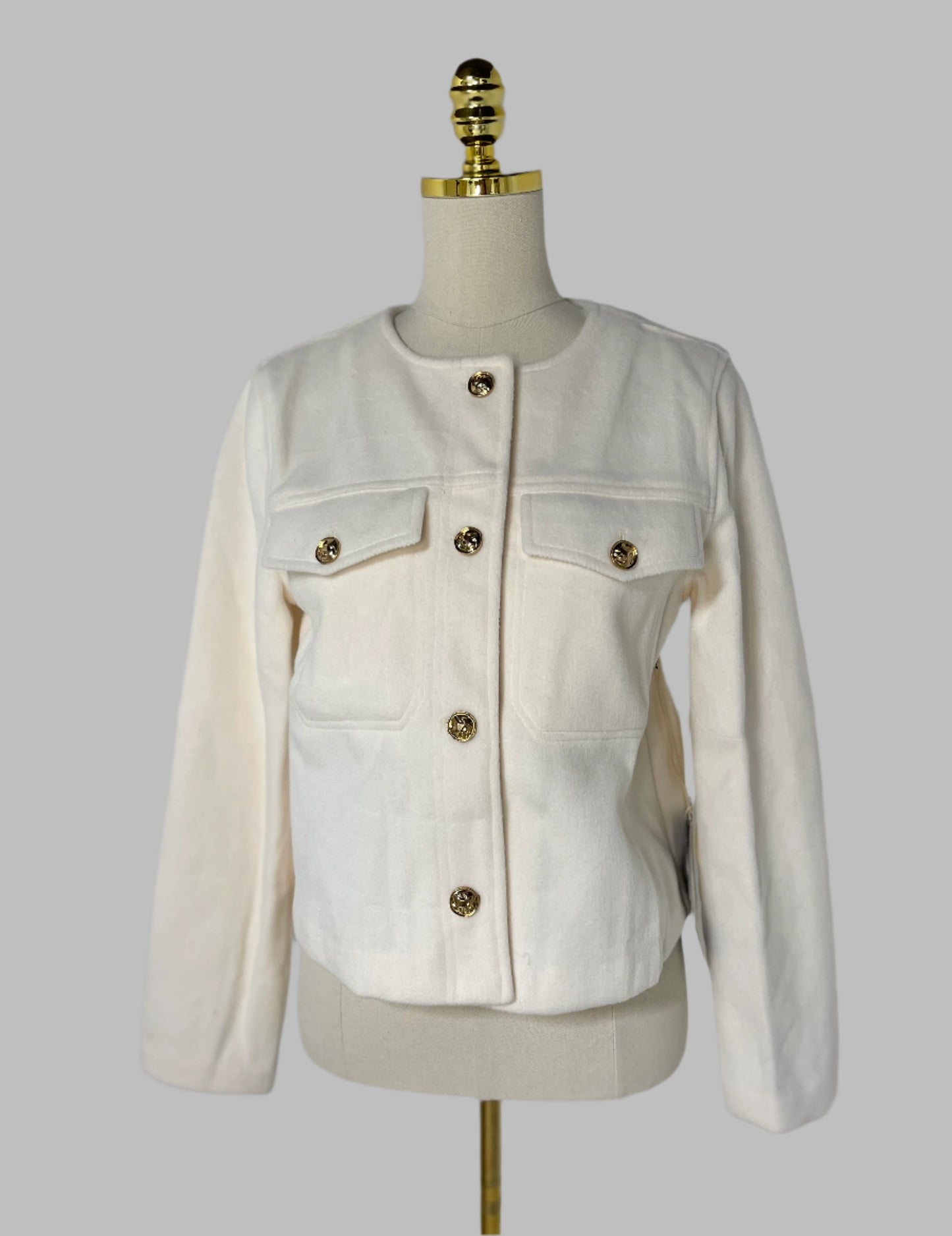 Gold Crest Preppy Jacket