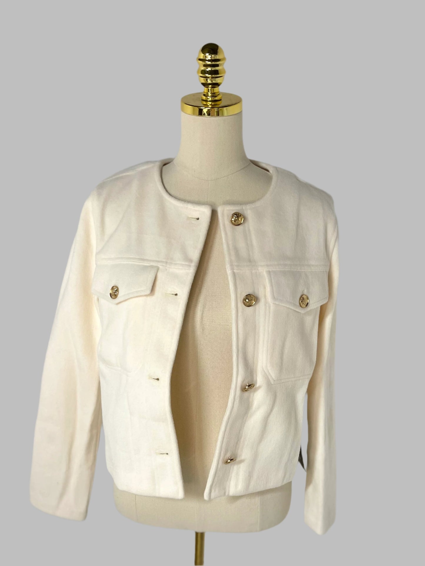 Gold Crest Preppy Jacket