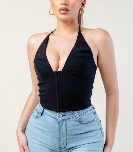 Cropped Halter Top